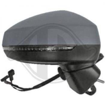 Espejo retrovisor DIEDERICHS 1033224, tipo: espejo retrovisor, características: diseño específico para vehículos, ajuste manual, cristal de alta calidad, fácil instalación