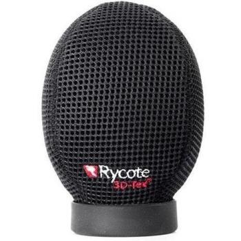 Rycote 5cm Super-Softie Slip-on Windshield with 3D-Tex (19/22) Black