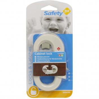 Safety 1st Bloqueador de Armarios y Puertas en Color Blanco