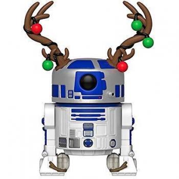 Funko 33891 POP Bobble: Star Wars: Holiday R2-D2 w/ Antlers