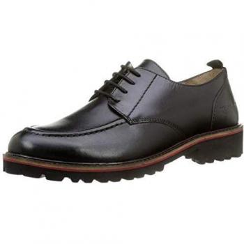 Kickers Rudora, Zapatos de Cordones Derby Mujer, Negro