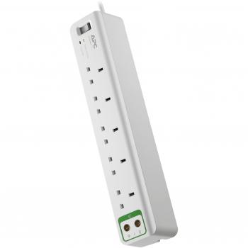 Protector de Sobretensión APC Essential SurgeArrest 5 Salidas con Protección Coaxial 230V UK