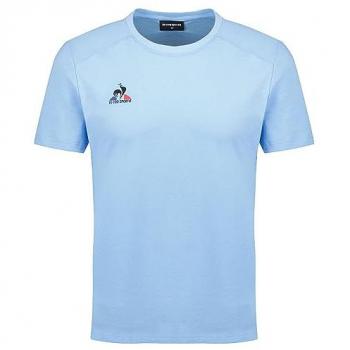 Pantalones Cortos Le Coq Sportif N°2 Blancos, Camiseta de Manga Corta Le Coq Sportif 2320134 Tenis N°4, Camiseta Le Coq Sportif Tenis SS N