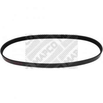 Correa trapecial poli V MAPCO 250835, tipo de producto: Correa V-ribbed, características: alta durabilidad, resistencia al desgaste, diseño optimizado para reducir el ruido y la vibración, compatible con múltiples aplicaciones