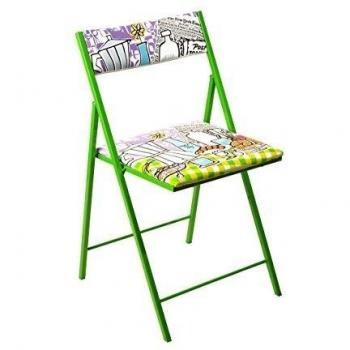 Beat Collection Click - Silla plegable para salón, 46 x 43 x 45 cm, multicolor