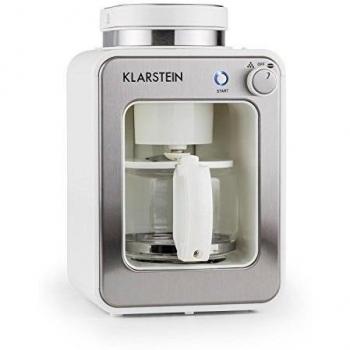 Klarstein Congenio Bianco Máquina de café con molinillo