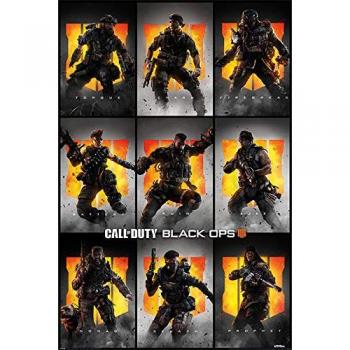 Call of Duty: Black Ops 4 Póster, Multicolor, 61 x 91.5cm