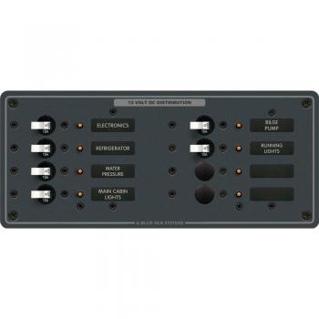Blue Sea 8385 DC 8 Position Horizontal Switch