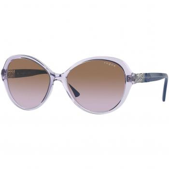 Gafas de Sol Vogue VO 5475SB 274568 Transparent Violet/Violet Gradient Brown Cal. 57 para Mujer