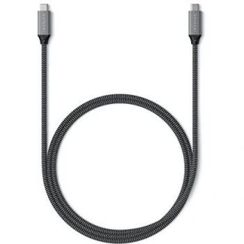 Satechi 80cm USB4 Type-C to Type-C Cable (40Gbps, Gray)