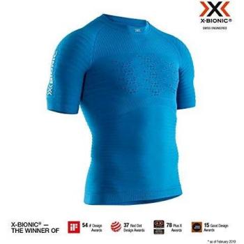 X-Bionic Effektor 4.0 Run Shirt Short Sleeve Camiseta M/C Effektor G2 Run Hombre Azul