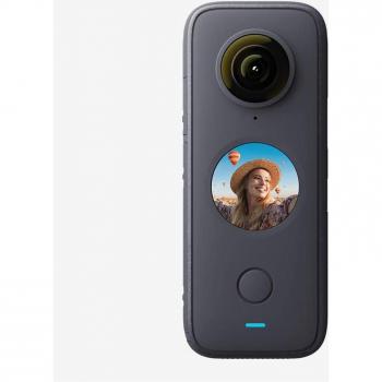 Cámara de acción Insta360 One X2 - 5.7K, estabilización Flow State, pantalla táctil, impermeable hasta 10m, audio 360º con 4 micrófonos