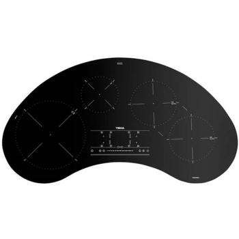 Placa de Inducción Teka IRC 9430 KSI, 95 cm, 5 Zonas de Cocción, Touch Control Slider, Color Negro
