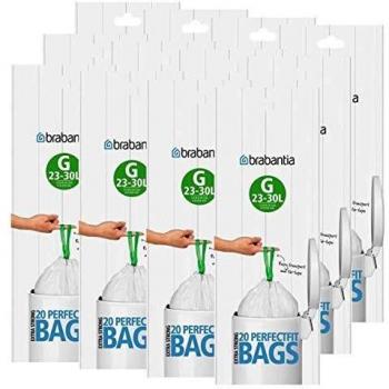 Brabantia - Juego de 12 rollos de bolsas de basura
