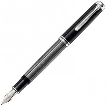 Estilográfica Pelikan M805 Stresemann, Adornos en paladio, 957639