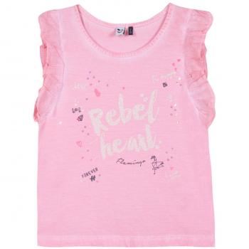 3 Pommes 3L10054, Camiseta Para Niñas, Rosa