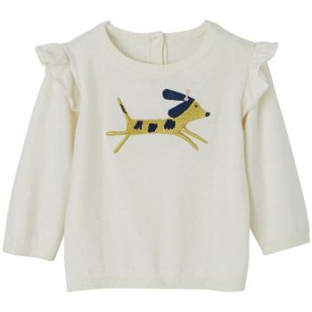 Vertbaudet - Ropa de punto - para bebé niña blanco crudo
