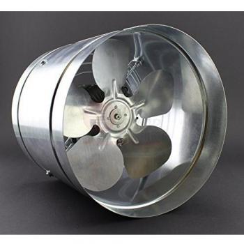 Ventilador Industrial de Conducto 315 mm con Alta Presión y Extracción de Aire - 1220 m³/h IP44