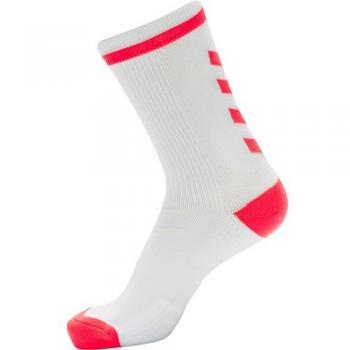Hummel Elite Indoor Low Socks - Unisex, White, Performance Athletic Footwear