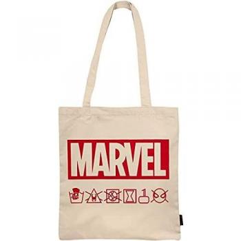 Marvel 2100002895, Bolso Asas Algodón Unisex niños, Multicolor, Standard