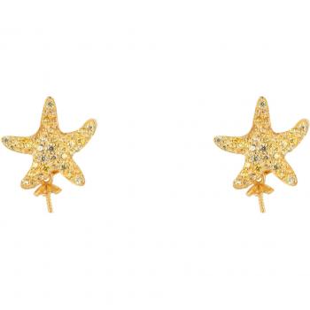 Pendientes Lancaster JLA-EAR-STAR-6 para Mujer, 1,2 cm