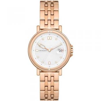 Skagen Signatur Sport Lille Women's Rose Gold Watch SKW3136 Stainless Steel