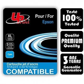 Cartucho de Tinta UPrint Compatible EPSON T129 XL Cyan - 490 Páginas, Garantía 3 Años