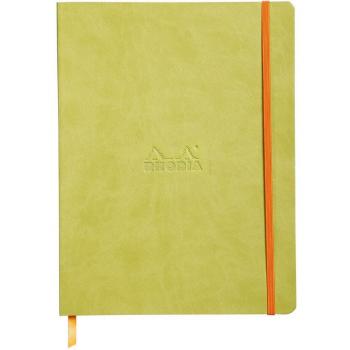 Cuaderno B5 Rhodiarama Dot (puntado) Verde anís