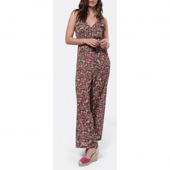 Mono de mujer en estampado floral de poliéster
