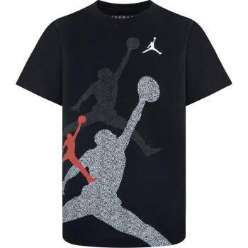 Camiseta de niños Jordan Gradient Stacked - Negro - Talla: 137-147 CM