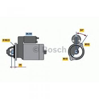 Motor de Arranque Bosch 986018850 - Tipo: Motor de arranque, Marca: Bosch, Número de pieza: 0 986 018 850