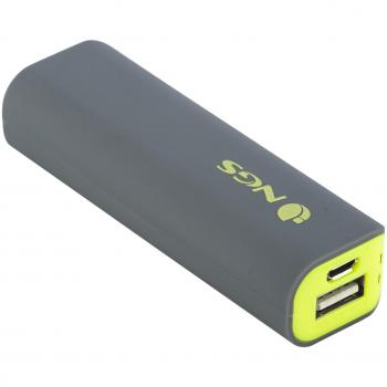 NGS Power Pump - Batería externa de 2200 mAh, color amarillo