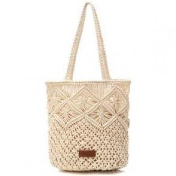 Bolso trenzado Xti para mujer 184330 color blanco