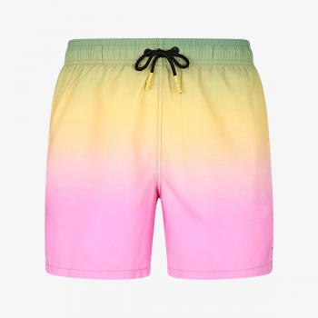 F**k Men's Multicolor Degrade Boxer Swimwear - Miami Fantasy Edition, Size M