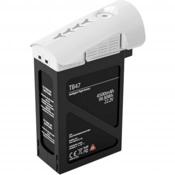 DJI Batería Inteligente Recargable de 4,500 mAh Compatible con DJI Inspire 1 Dron Cuadrocóptero con Antena UAV - Negro/Blanco