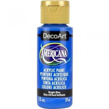 Americana Acrylic Paint 2oz-Bright Blue