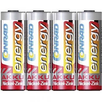 Conrad Energy Mignon NIZN-AKKU 1,6V, 4ER