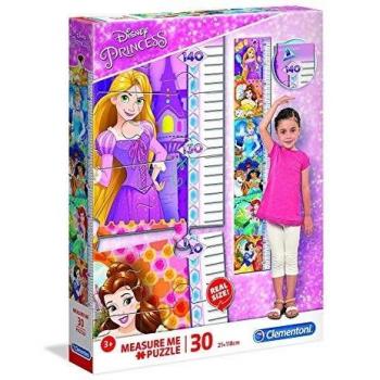 Clementoni- Puzzles Metro 30 Piezas Maxi Princess, Multicolor