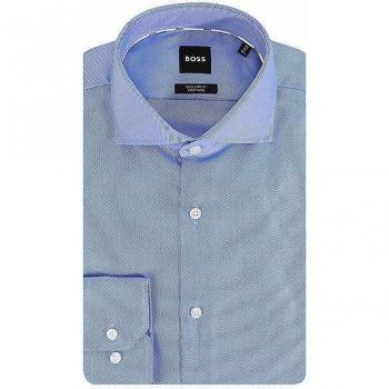 Camisa Hugo Boss P-joe Spread Azul