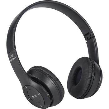 Cascos auriculares P47 Bluetooth 5.0 +EDR con radio FM y lector de Micro SD