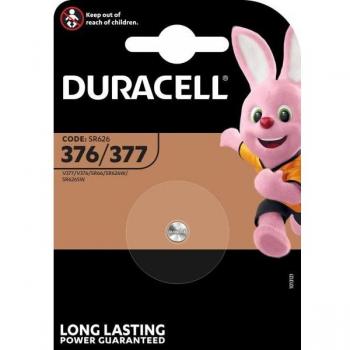 Duracell 377 SR66 Óxido de Plata Pila de Botón 1.5V Blíster 1 Unidad