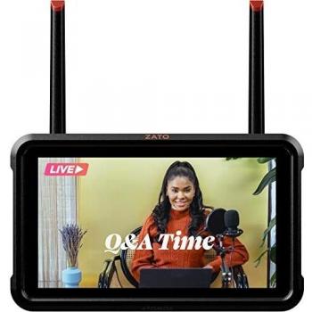 Atomos Zato Connect 5.2 Touchscreen FHD IPS Network Connected Monitor & Encoder, 13.2 cm (5.2) Black, 1920 x 1080 pixels, LED backlight