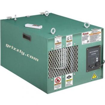 Grizzly Industrial Remote-Controlled Hanging Air Purifier