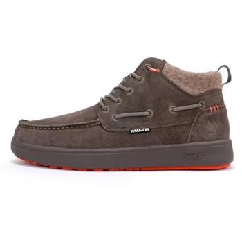 Botas de Hombre Casual PITAS KENT | Botín de Serraje con Cordones Elásticos | Calzado Cómodo Urbanos para Invierno