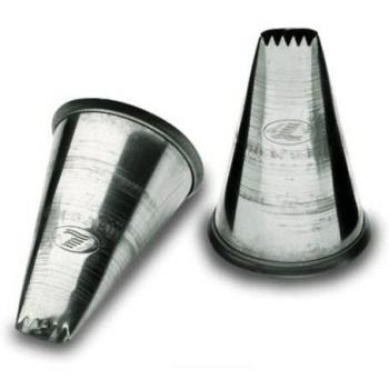 Lacor - 68995 - Pack 6 Boquilla Cinta Estrella Inox. 25cm