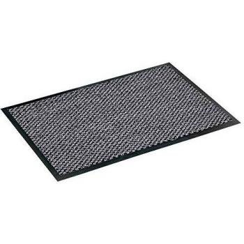 Tapete de Sol Absorbente 60 x 180 cm para Pasillo - Alfombra Antideslizante Gris Claro para Entrada