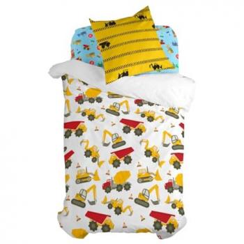 Juego de Funda Nórdica Mr. Fox Machinery Multicolor 2 Piezas Cama de 80