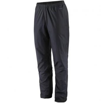 Patagonia Torrentshell 3L Pantalones Impermeables para Mujer, Color Negro, Transpirables, Ligero, Resistente al Viento, Costuras Selladas