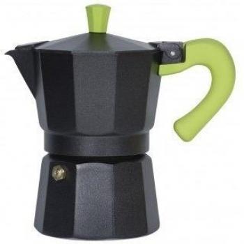 Imf Kitchen Supplies S.A. - Cafetera expreso vitro 3 tazas, color negro