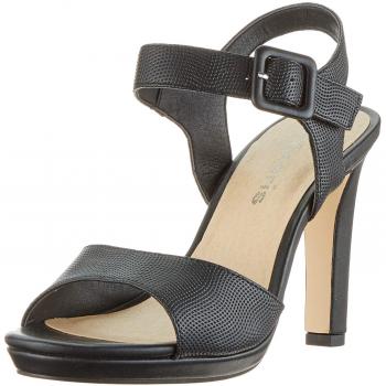 Tamaris 1-1-28000-22, Mules Mujer, Negro